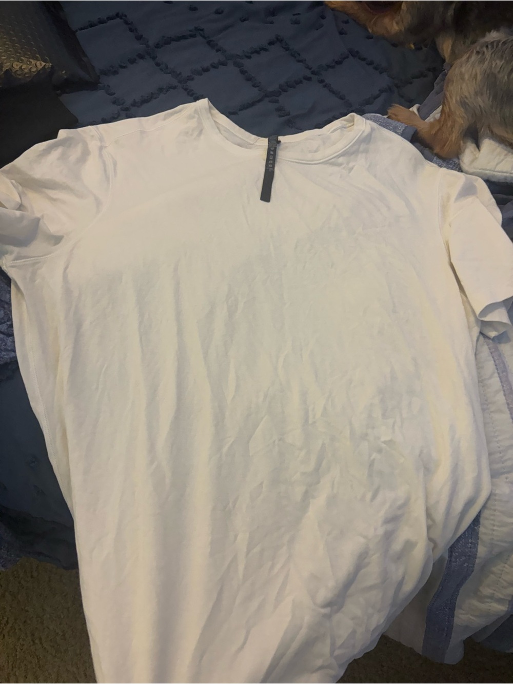 lululemon athletica White Short Sleeve Crew Tee